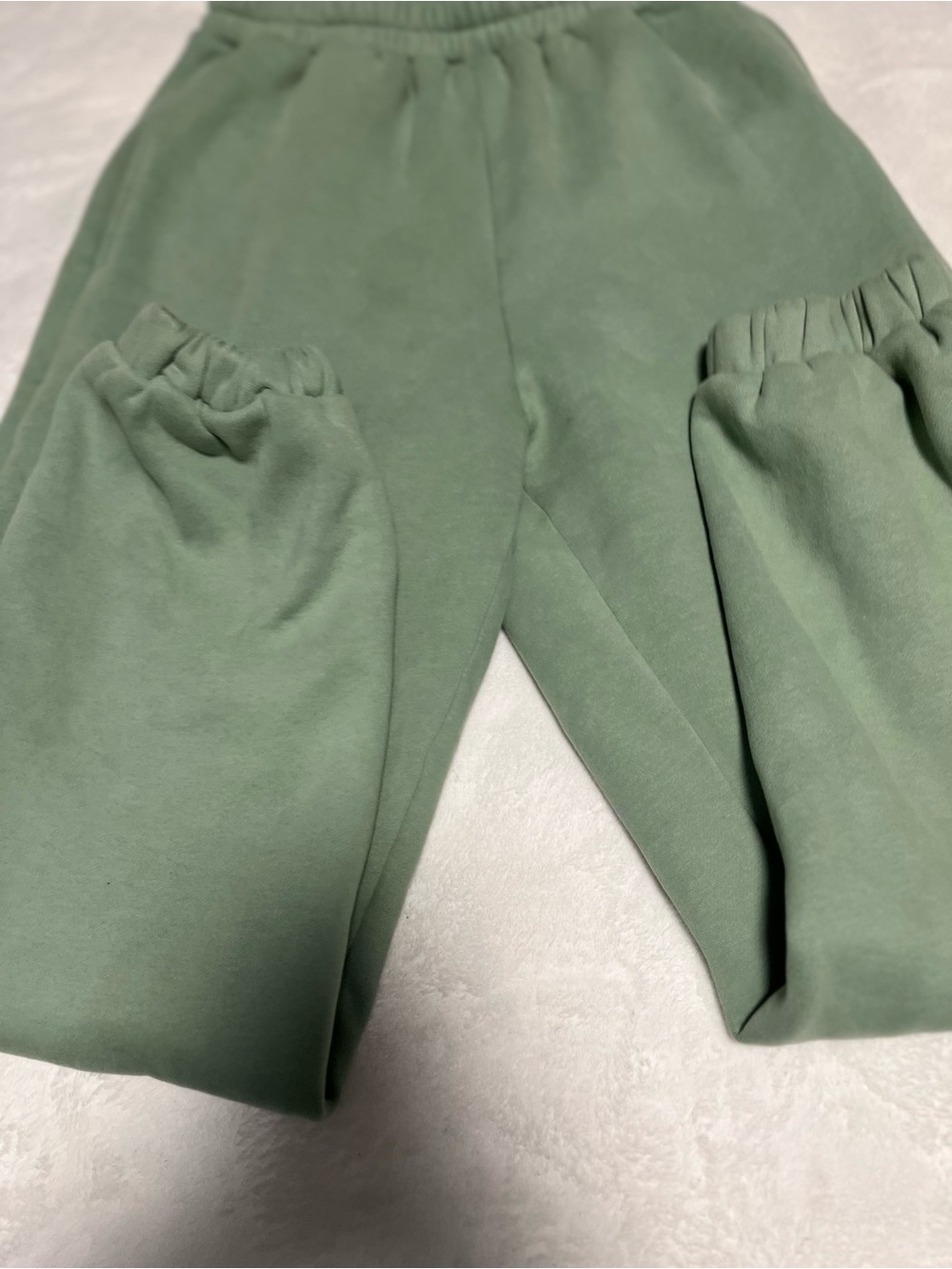 Comfrt womens Hoodie & Sweatpants Set - Sage Green - Picture 3 of 9